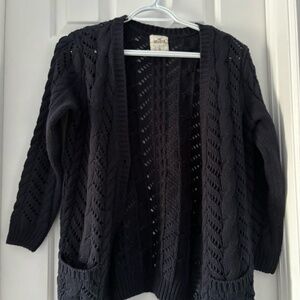 holister cardigan in blue